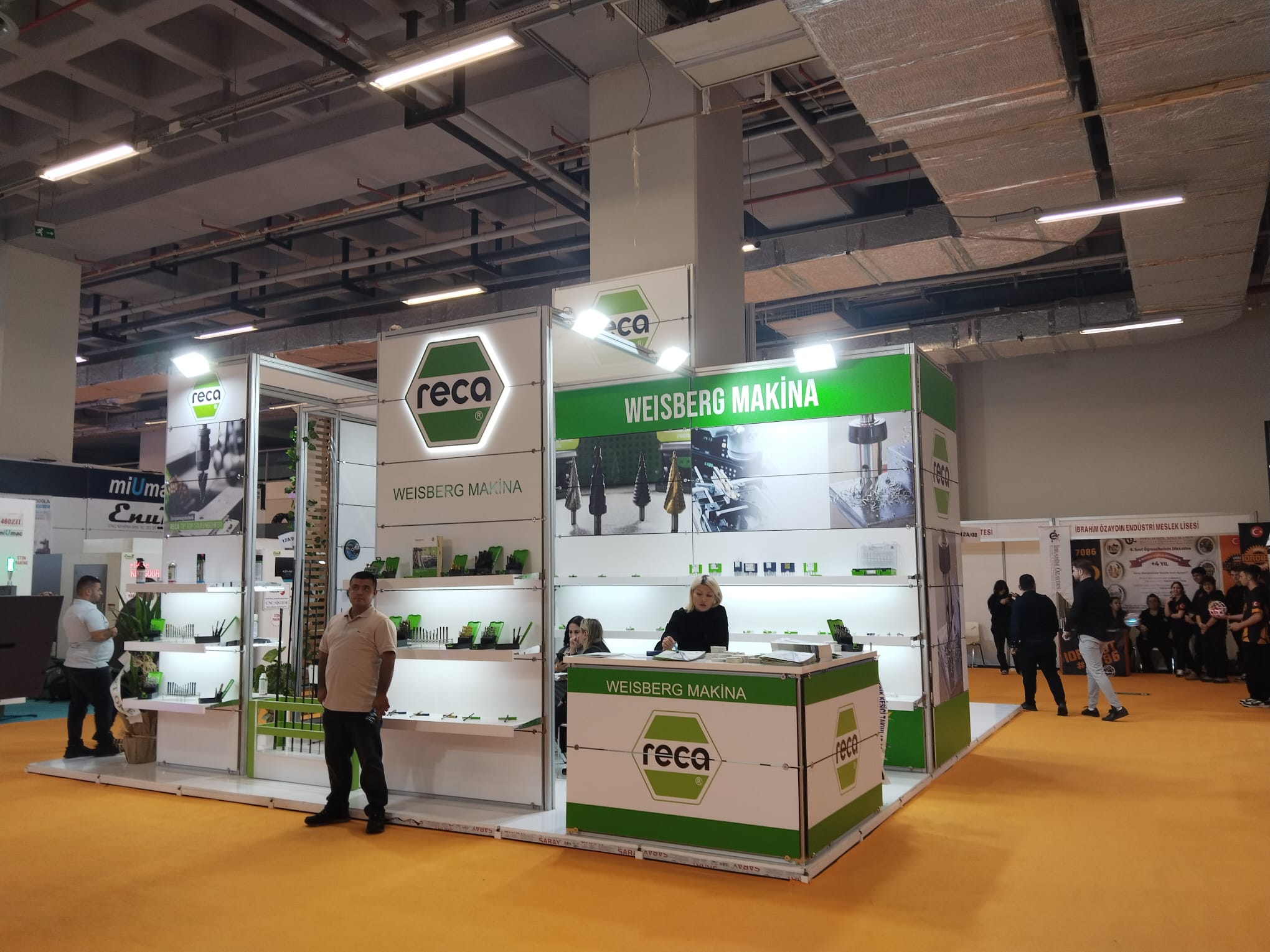 Mest Mimarlık - Fuar Projelerimiz - reca-maktek-fuari